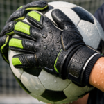 est youth goalie gloves for sweaty hands with strong grip on wet soccer ball