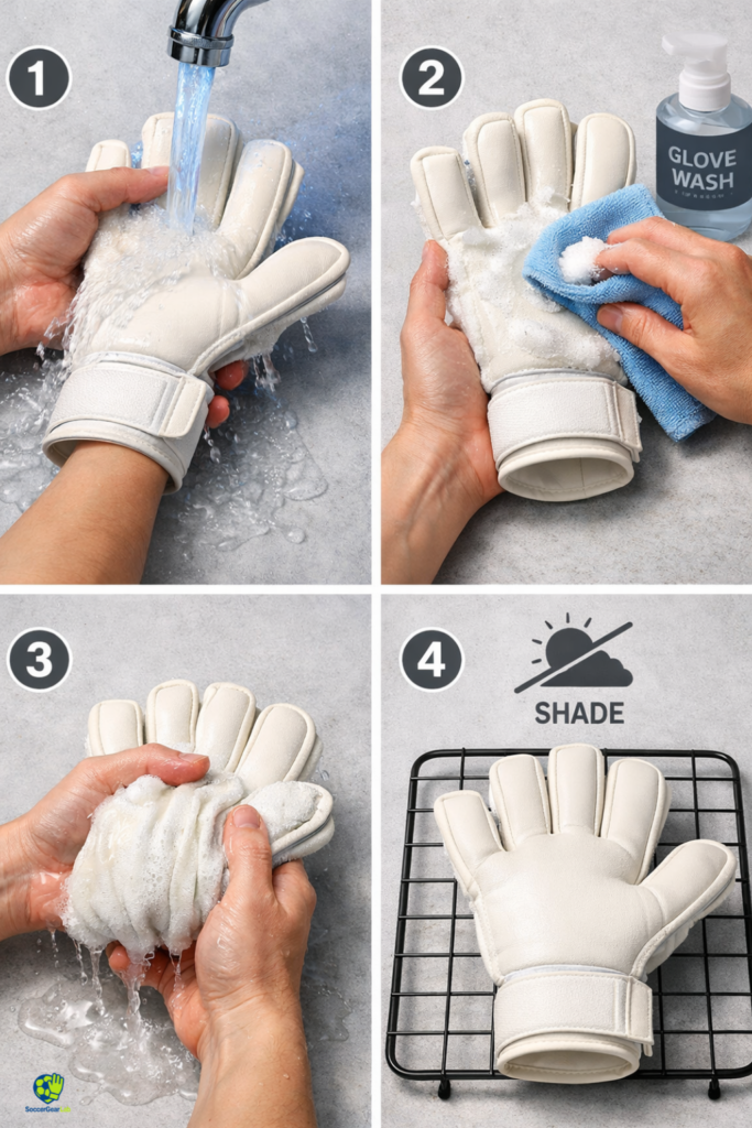 youth goalie gloves care guide